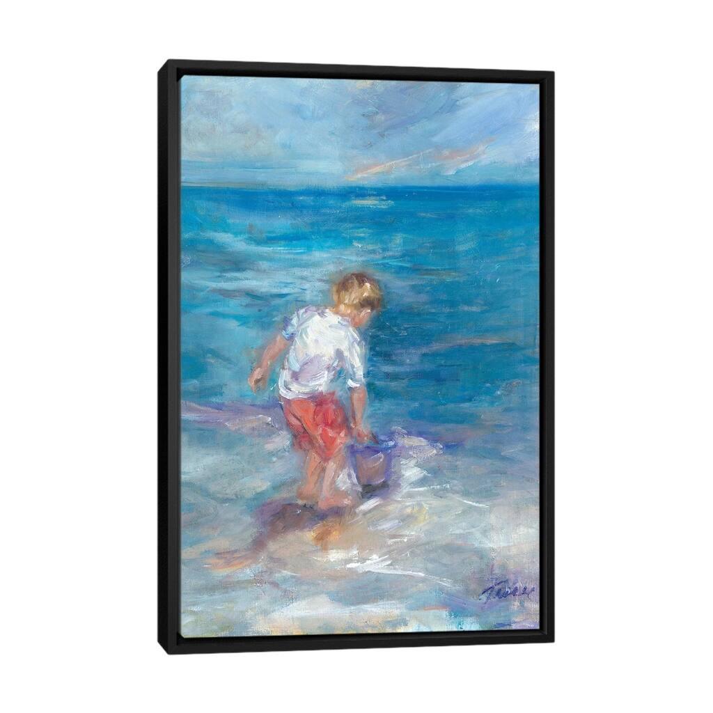 iCanvas "Sea Fun" by Tracy Owen-Cullimore Framed Canvas Print