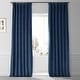 preview thumbnail 109 of 165, Exclusive Fabrics Signature Plush Velvet Hotel Blackout Curtains (1 Panel) - Luxury Soft Drapery for Light Control & Elegance 50 X 108 - Dreamland Blue