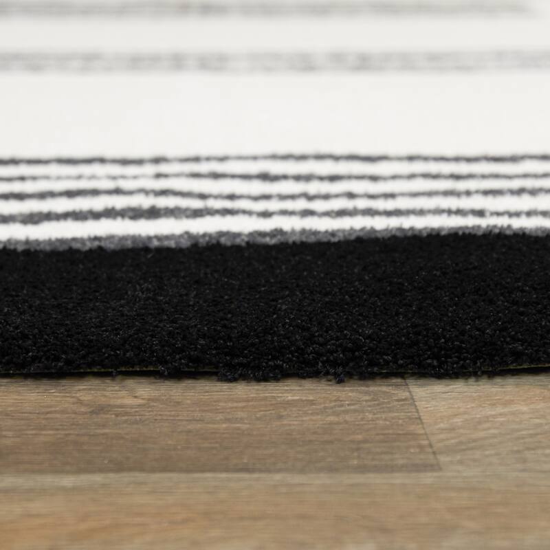 Orion Contemporary Stripes Area Rug