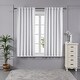 preview thumbnail 32 of 42, Deconovo Mix & Match Blackout and Embroidered Sheer 4 Piece Curtain Panel Set