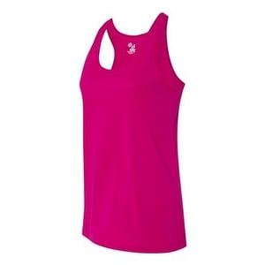 hot pink racerback tank top