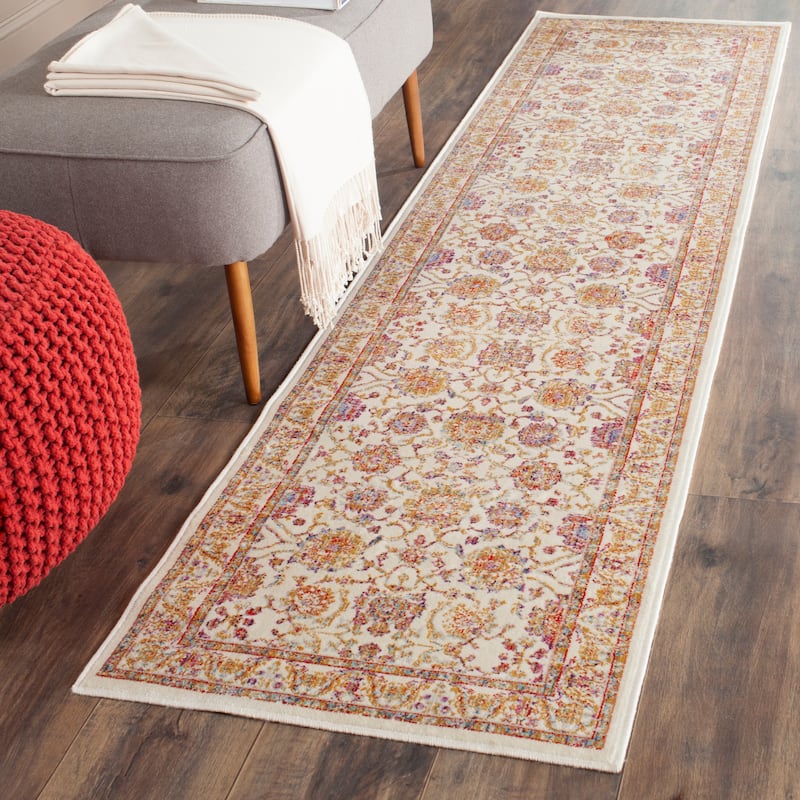 SAFAVIEH Sevilla Anbar Traditional Oriental Viscose Rug