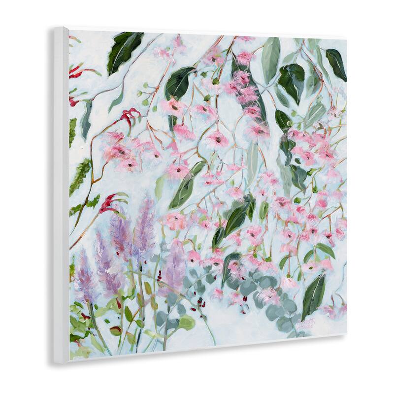 Stupell Chic Pink Garden Blossoms Wall Plaque Art Design By Meredith Howse