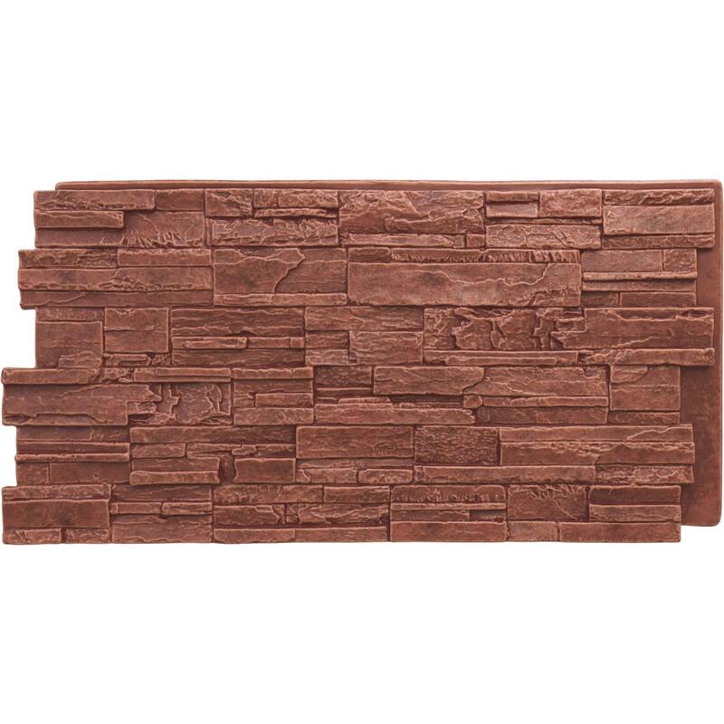 Cascade Stacked Stone, EverStone Faux Stone Siding Panel