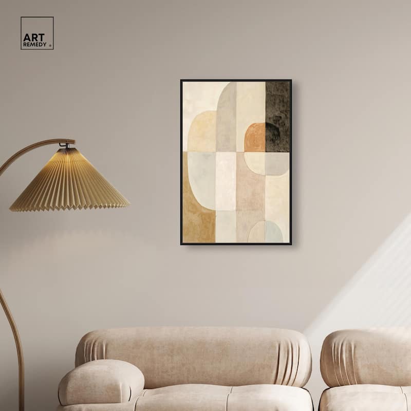 Overlapping Planes I Canvas by Art Remedy