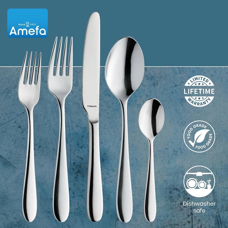 Amefa Oxford 20 Piece Flatware Set Stainless Steel