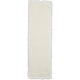 preview thumbnail 5 of 3, Nourison Ultra Plush Shag Ivory Area Rug 2' 2" x 7' 6" - White - Runner