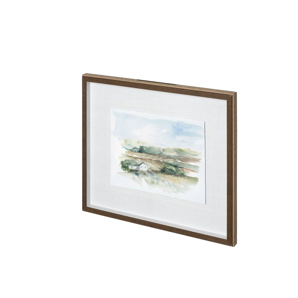 Rural Plein Air V Framed Art Print