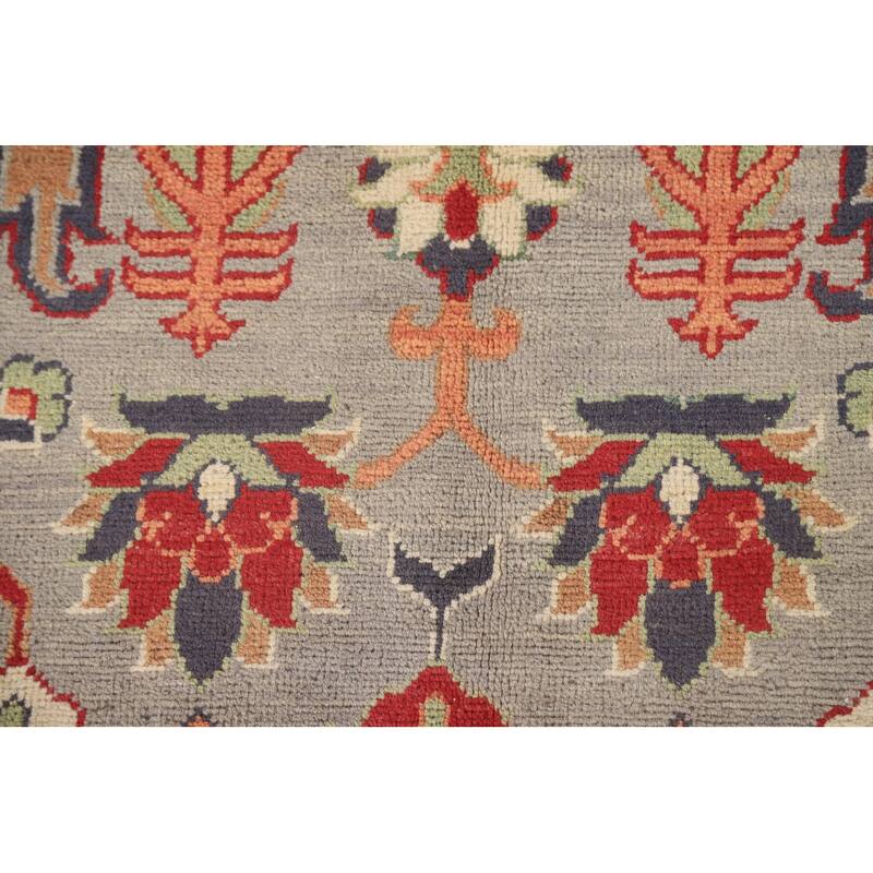 Kazak Area Rug Handmade Bedroom Wool Carpet - 4'9" x 6'10"