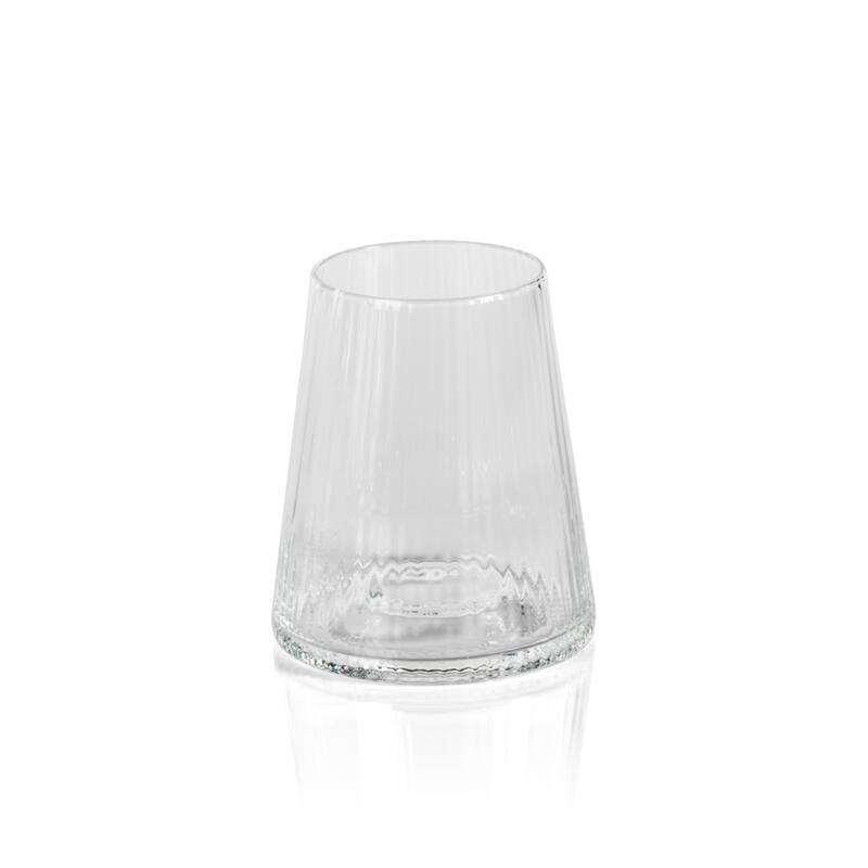Benin Taper Up Textured All Purpose Glasses, Set of 4