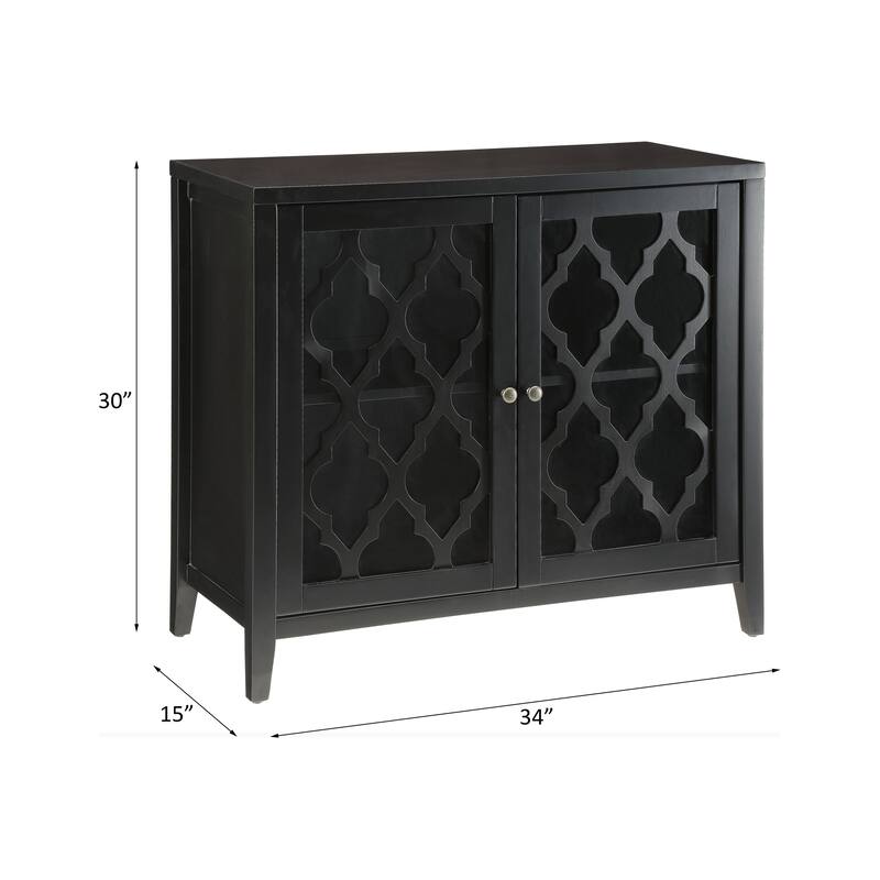 Sophisticated Console Cabinet with Stylish Design and Practical Storage