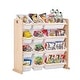 preview thumbnail 7 of 7, Kids Toy Storage Organizer With 12 Plastic Bins