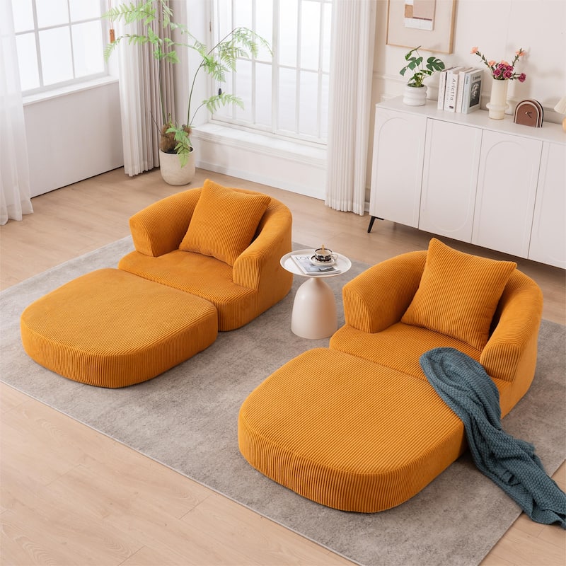 Folding Single Accent Chair Recliner Convertible Sleeper Sofa Bed, Space-Saving Lounge Chair Floor Chair