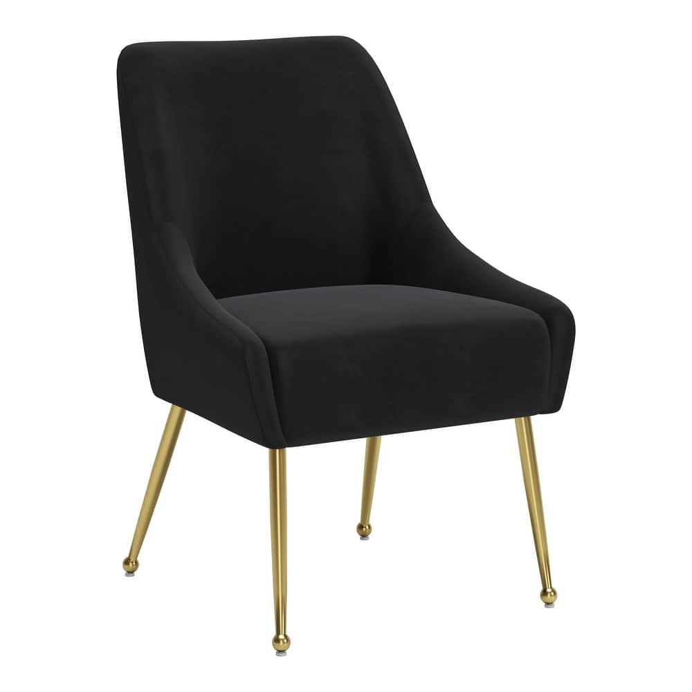 Maxine Dining Chair Gray & Gold