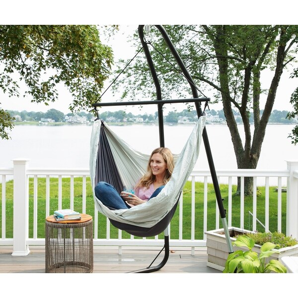 Ceara Patio Hammock Swing Chair With Carrying Pouch Portable