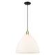 Option Black Antique Brass / Matte White
