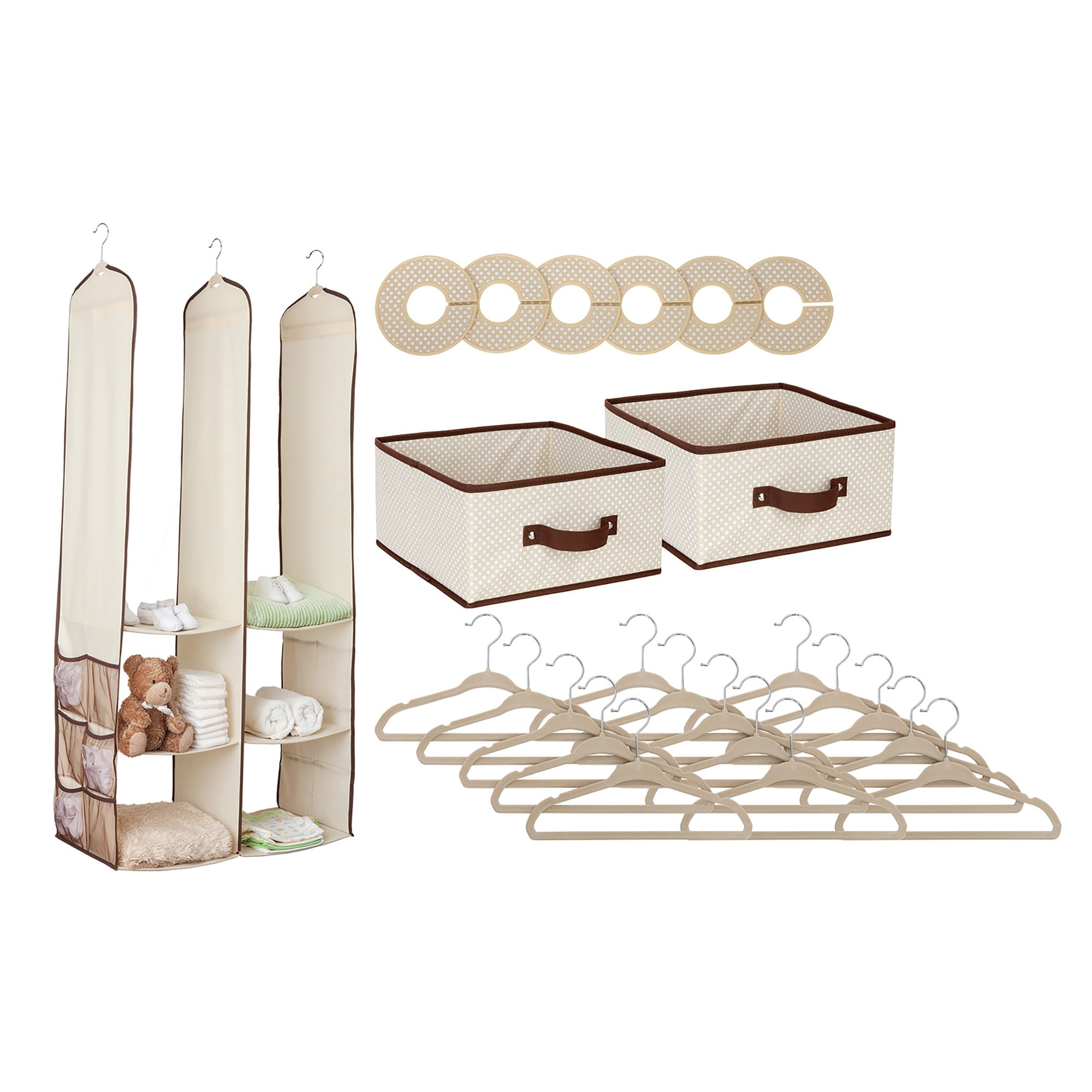 Delta children 24 piece nursery storage set ss2056 store