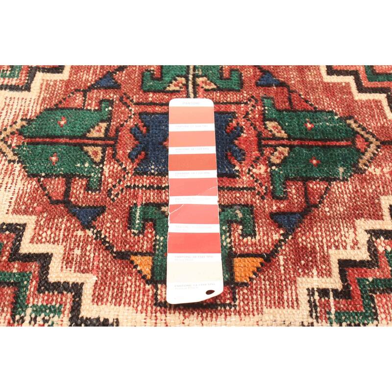 ECARPETGALLERY Hand-knotted Andelz Dark Red Wool Rug - 3'3 x 6'6