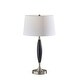 preview thumbnail 4 of 2, Pinn Table Lamp Brushed Steel