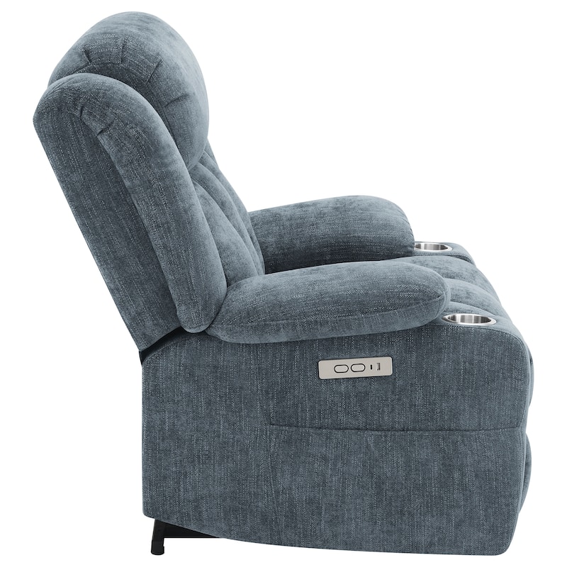 Houston Upholstered Power Lift Recliner Chair