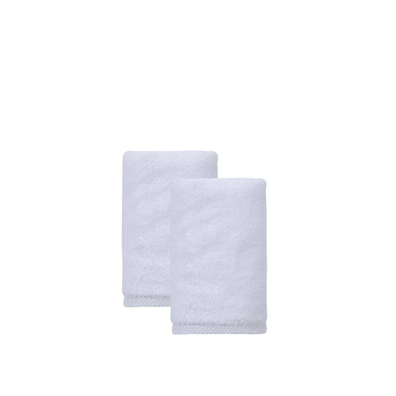 Ozan Premium Home 100% Turkish Cotton Opulence Luxury Hand Towels (Set of 2) - White