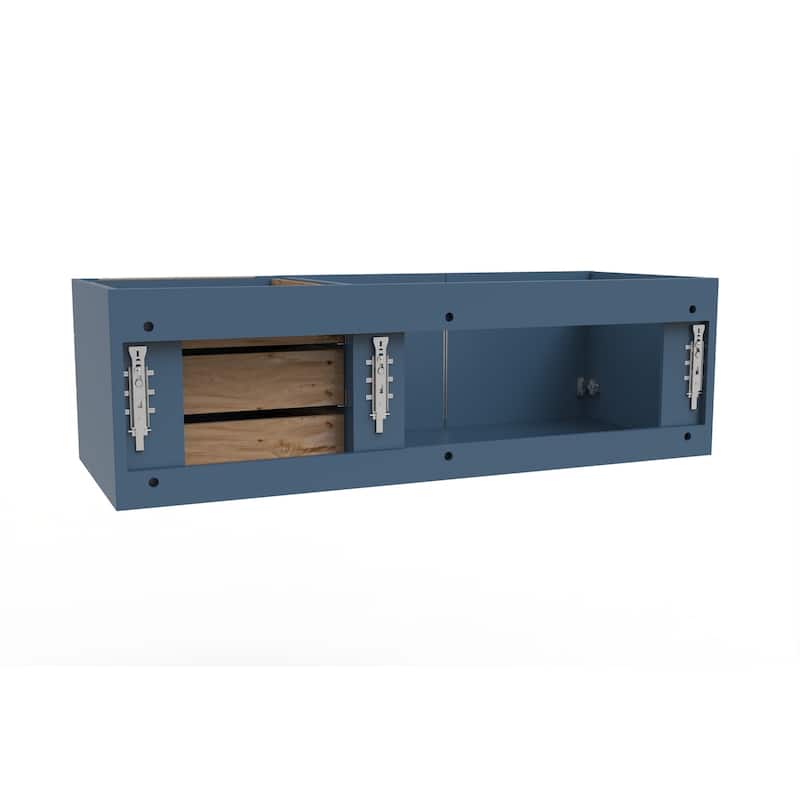 Alpine 48" Wall Mounted Bathroom Vanity (Base Only)