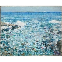 Surf Isles Of Shoals Poster Print By Childe Hassam (American Dorchester ...