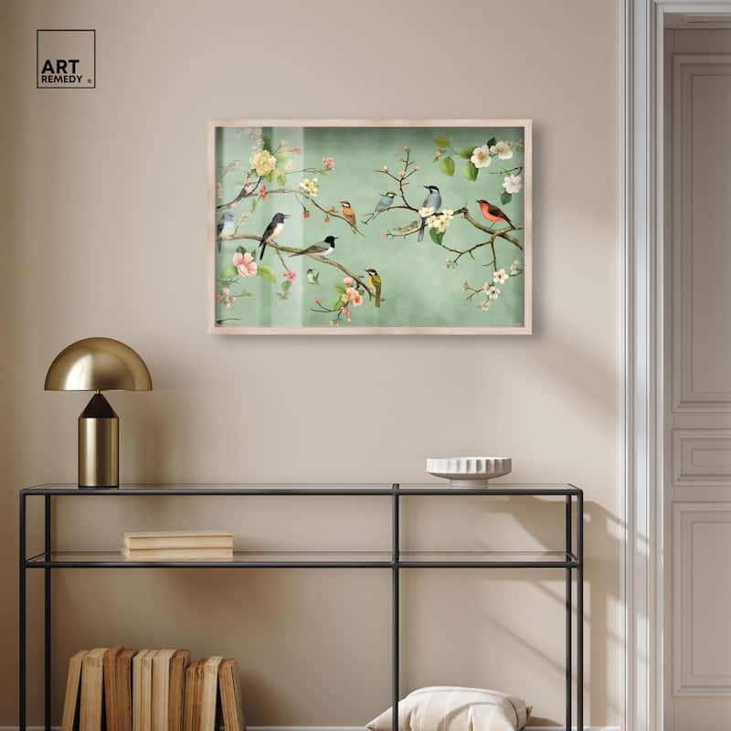Restful View Shadowbox by Art Remedy