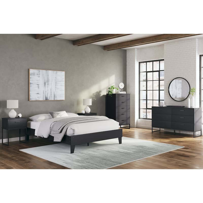 Signature Design by Ashley Socalle Platform Bed