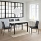 preview thumbnail 15 of 18, Kash Faux Leather Upholstered Parsons Dining Chairs - Set of 2/4/6