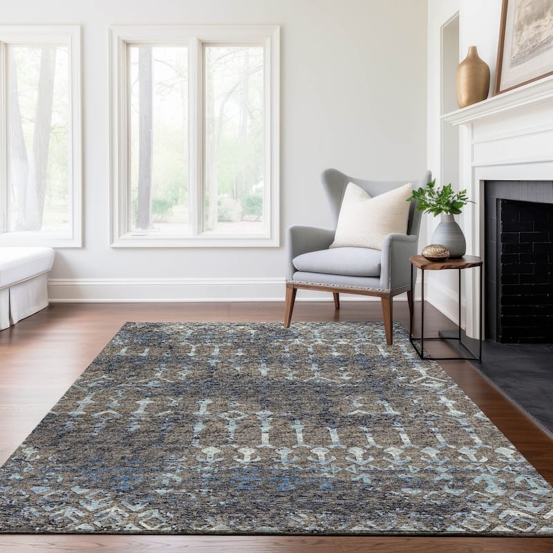 Premium Washable Super Soft Boho Moroccan Mayfield Rug