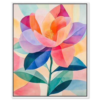 Ail Geofloral II Canvas by Art Remedy