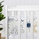 preview thumbnail 4 of 4, Sweet Jojo Designs + BreathableBaby Breathable Mesh Crib Liner Navy Blue Star Moon Boy Girl Gender Neutral Celestial Shabby Chic