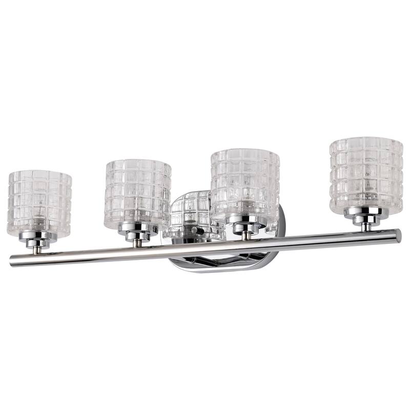 Votive Retro 4-light Vanity - Polished Nickel