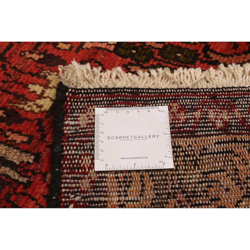 ECARPETGALLERY Hand-knotted Andelz Copper Wool Rug - 3'2 x 9'3