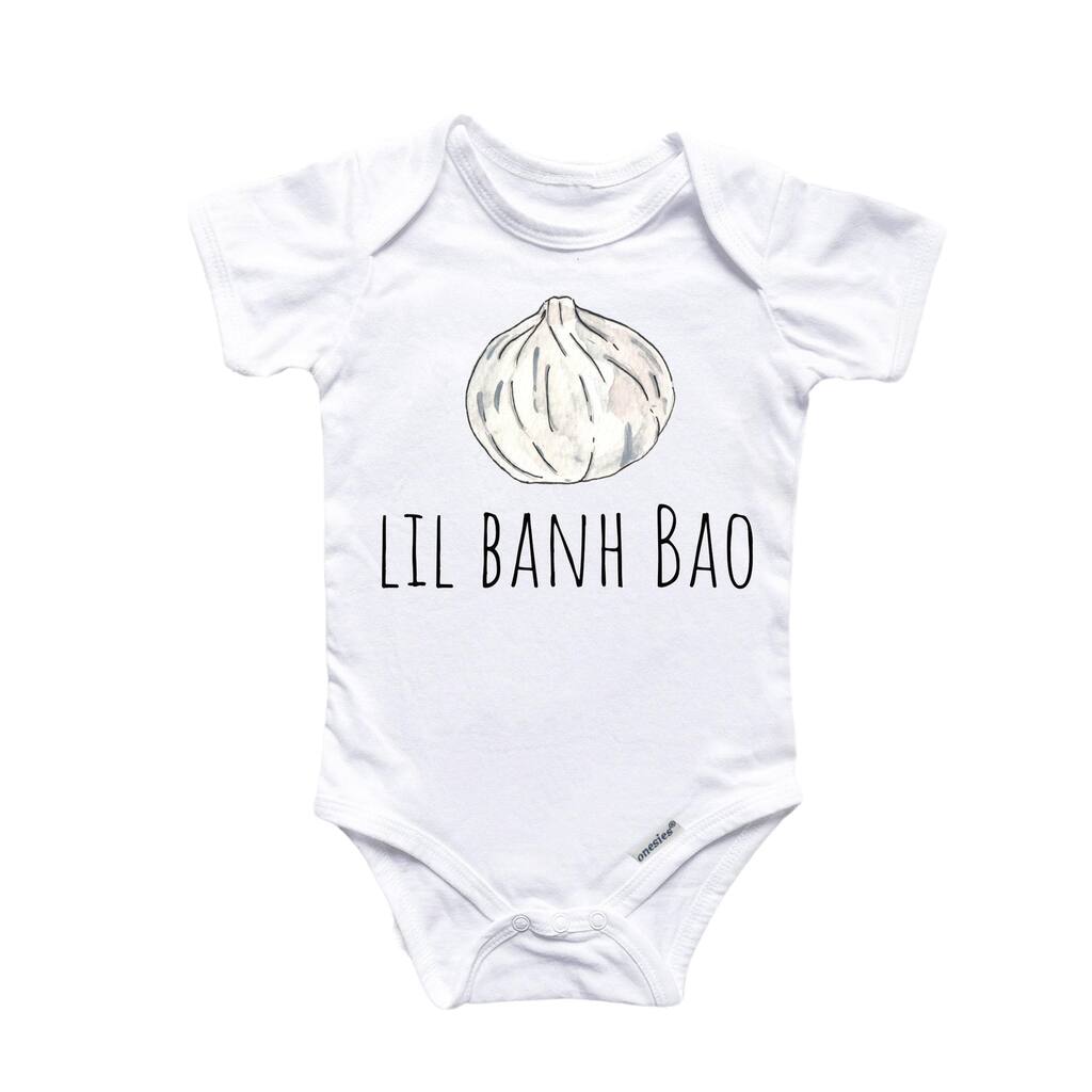 Dumpling Asian - Baby Boy Girl Clothes Infant Bodysuit Funny Cute Newborn