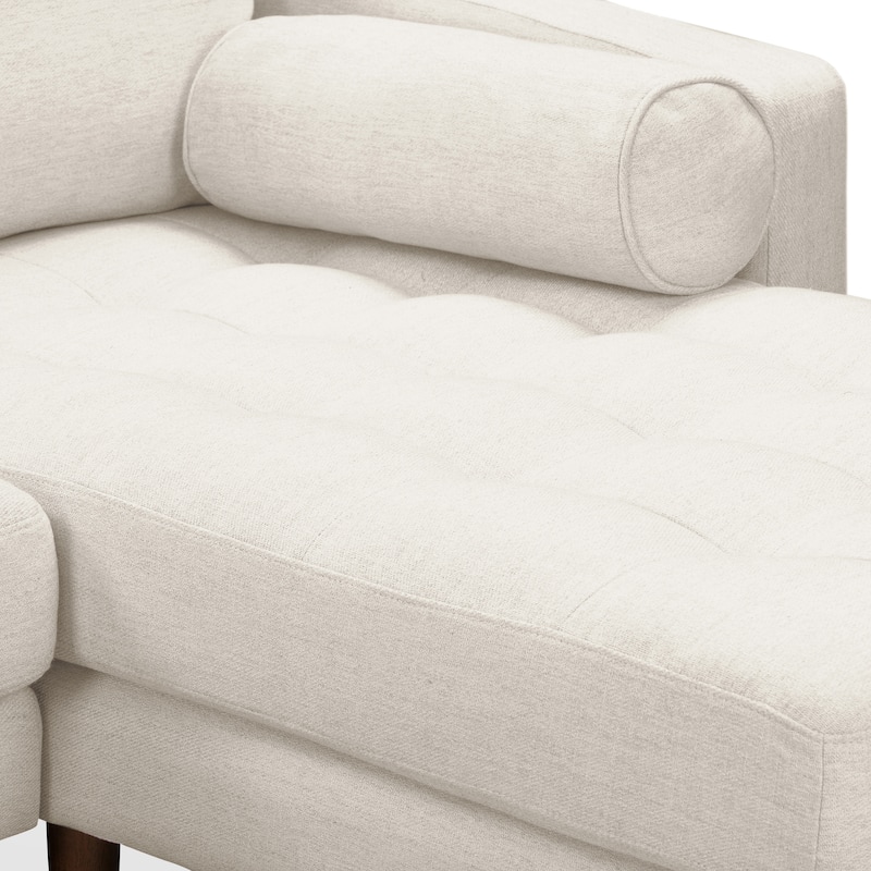 Poly & Bark Napa 104.5" Fabric Right Sectional Sofa