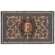 preview thumbnail 11 of 39, SAFAVIEH Handmade Monogram Griseldis Casual Rug 2'6" x 4' - F - Blue - Rectangle