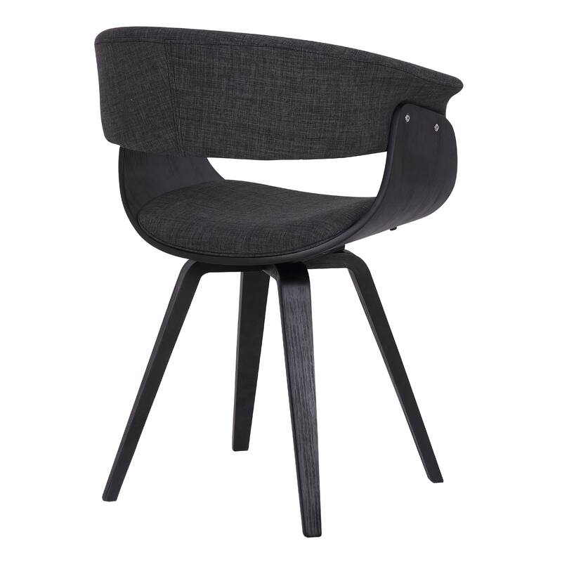 Carson Carrington Vamdrup Mid-Century Dining Chair with Bentwood Legs