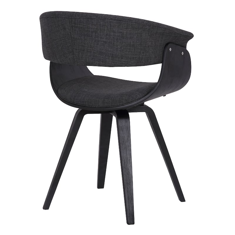 Carson Carrington Vamdrup Mid-Century Dining Chair with Bentwood Legs