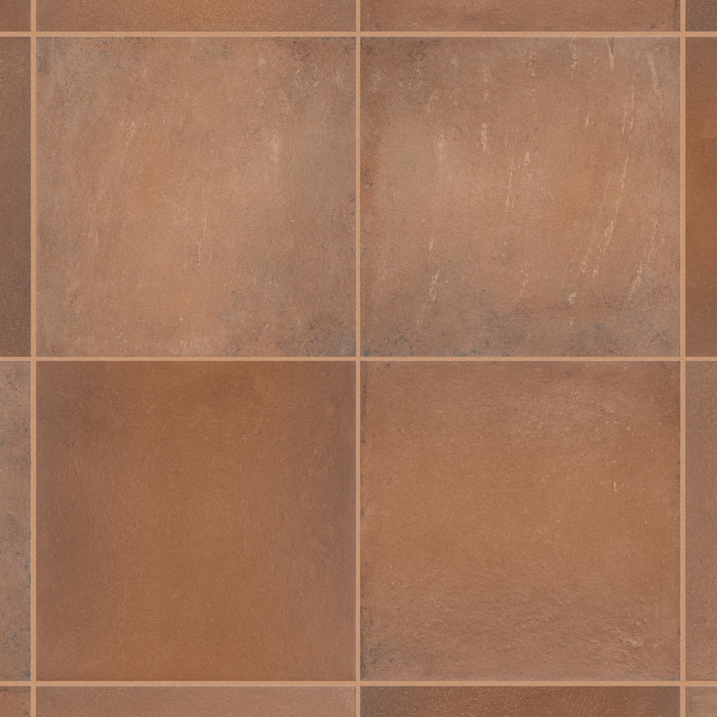 Merola Tile Amaia Rojo 11-7/8" x 11-7/8" Porcelain Floor and Wall Tile
