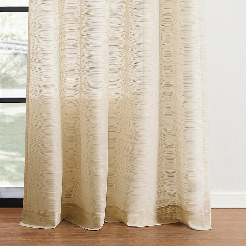 DKNY Salon Backtab Curtain Panel Pair