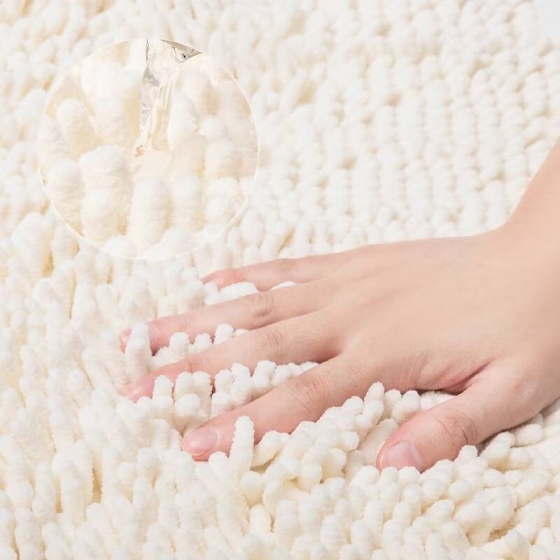 Chenille Non-Slip Bath Rug