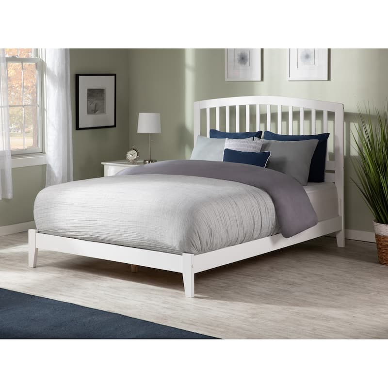 Richmond Full Foundation Bed Frame in White