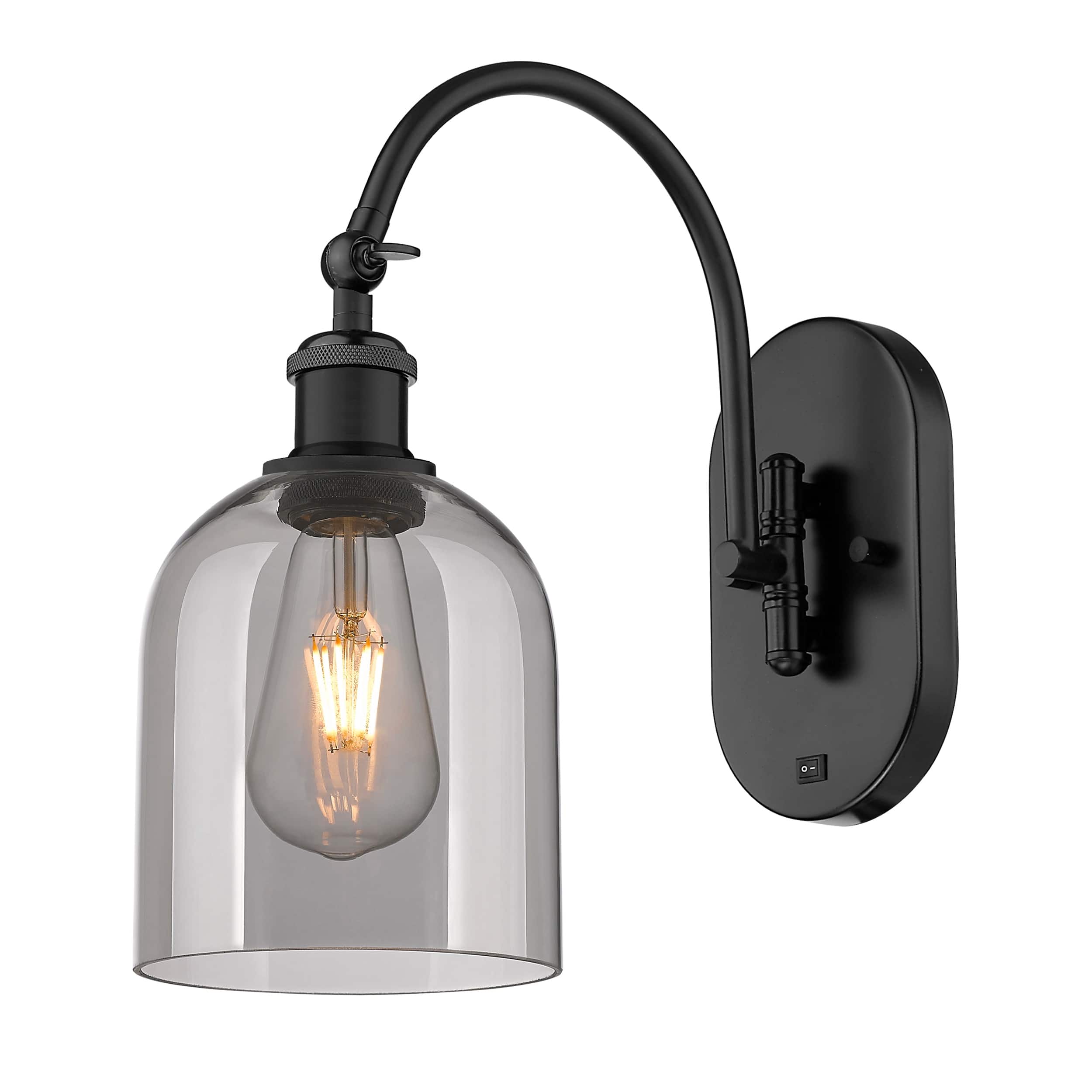 Option Matte Black / Light Smoke Shade