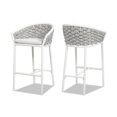 Rowan 27.5" Patio Counter Stool (Set of 2)