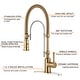 preview thumbnail 32 of 87, WOWOW Single Handle Gooseneck Pull Down Sprayer Kitchen Faucet