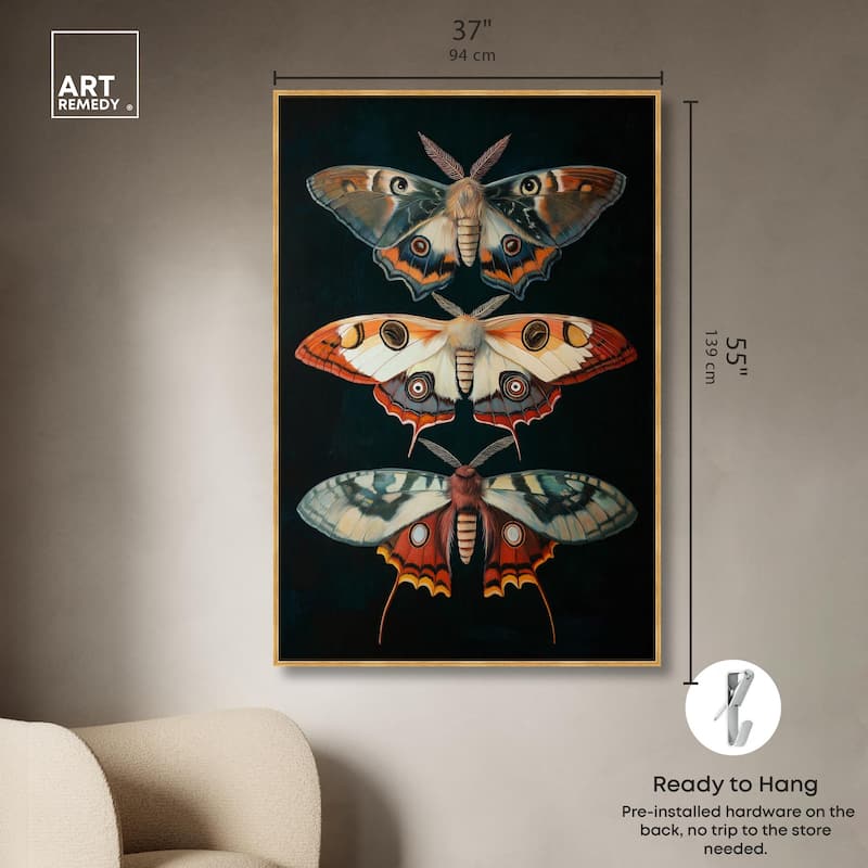 Void's Vivid Visitors Canvas by Art Remedy