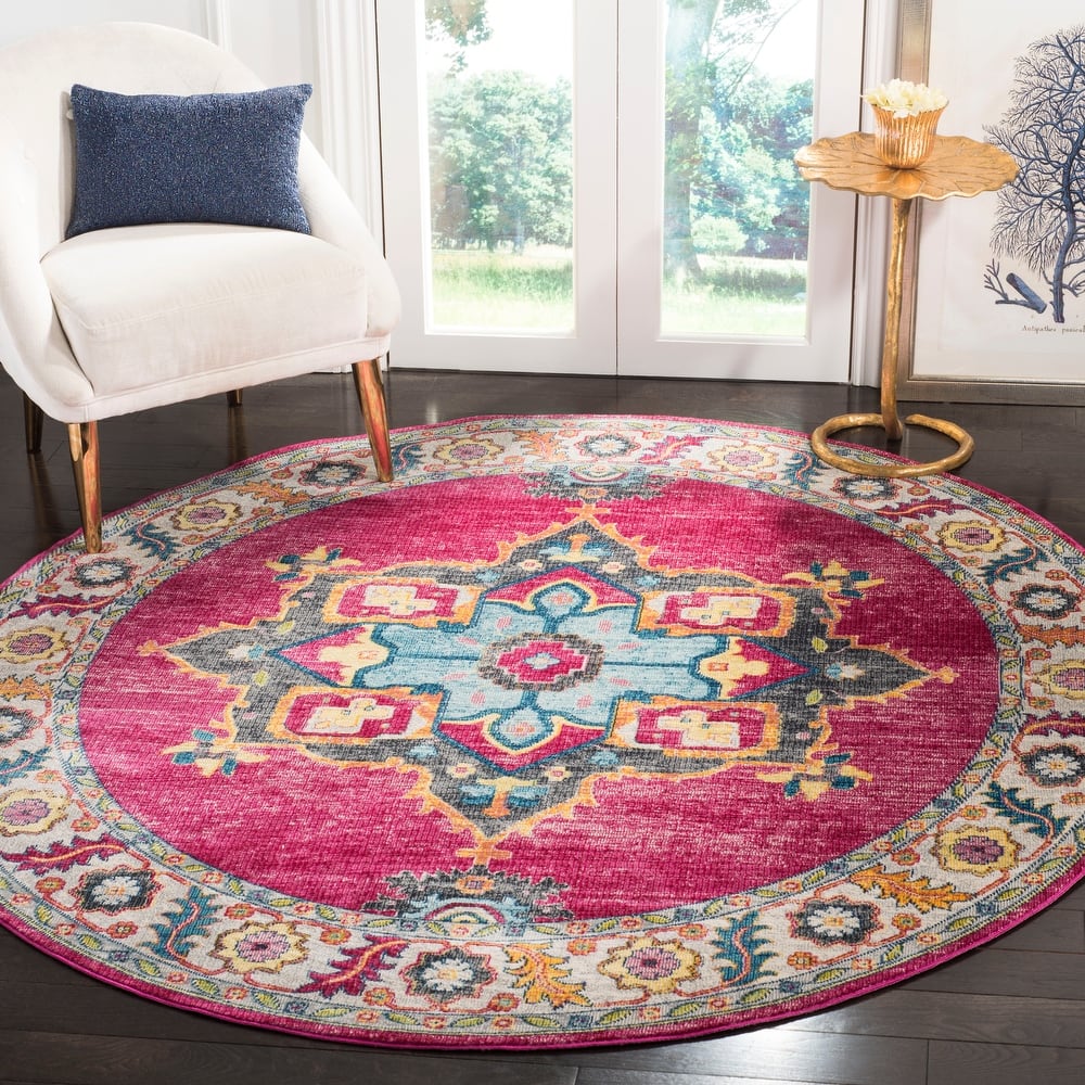 SAFAVIEH Merlot Loree Boho Oriental Rug