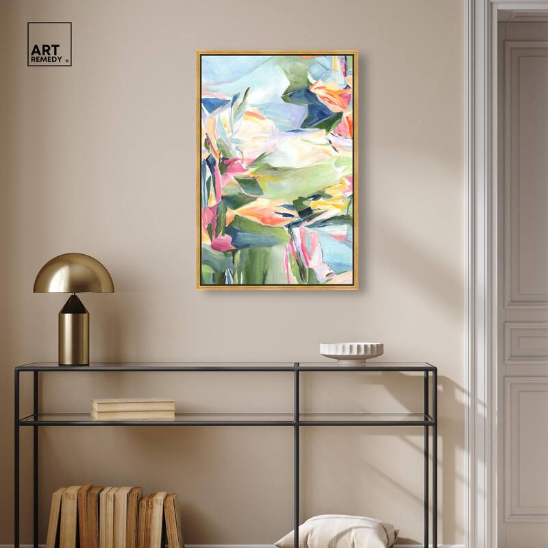 Sunkissed Garden Canvas by Art Remedy